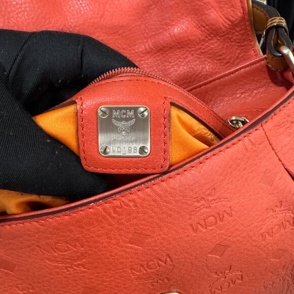 Embossed MCM Bag - Picture 3 of 7